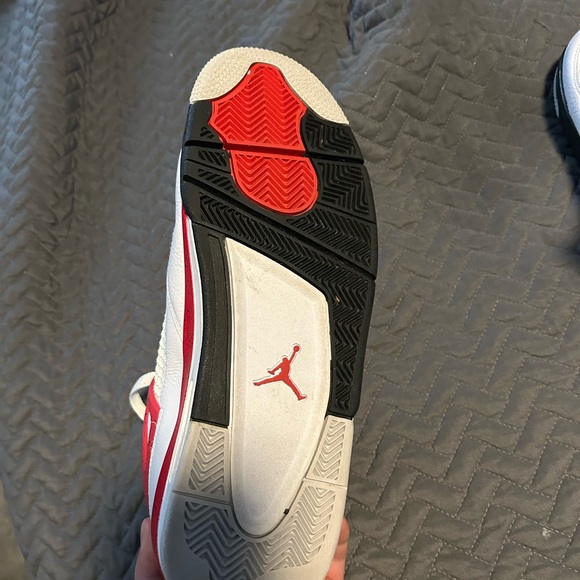 Jordan 4 red cement men’s 11.5 - Picture 5 of 12